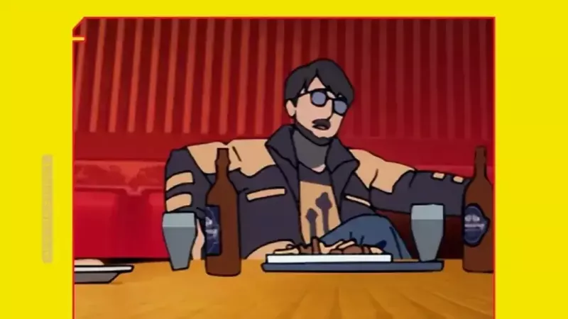 Hideyoshi Oshima u promotivnom prikazu za Cyberpunk: Edgerunners 2.